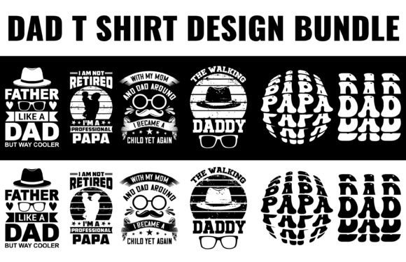 Download Father and Dad T Shirt Design Bundle - Premium Resources