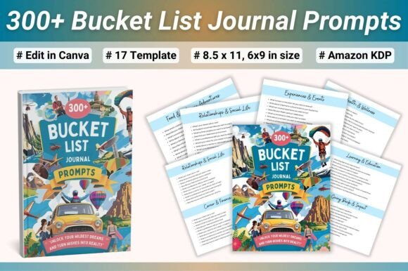 Download ✨ 300+ Bucket List Journal Prompts - Bucket list journal Collection