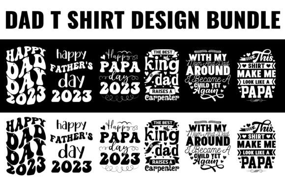 Download Father and Dad T Shirt Design Bundle - Premium Resources