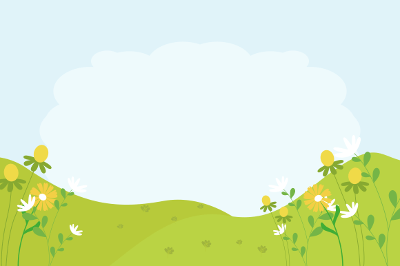 Download Natural Background with Flowers Vector - Natural background Collection