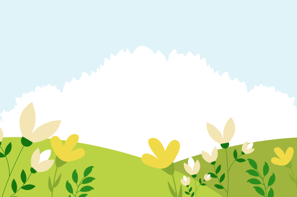 Download Natural Background with Flowers Vector - Natural background Collection