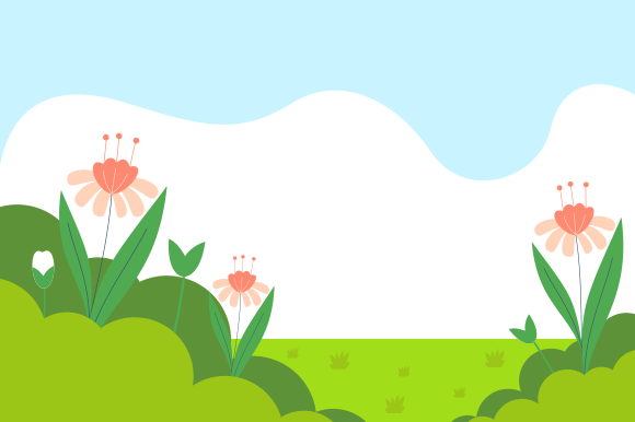 Download Natural Background with Flowers Vector - Natural background Collection