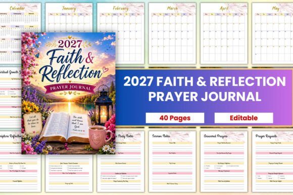 Download 2027 Faith &amp; Reflection Prayer Journal - 2027 Collection