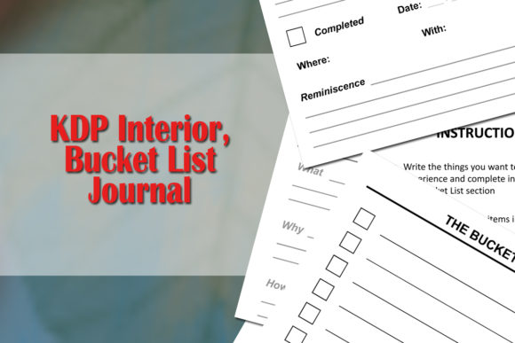 Download KDP Interior || Bucket List Journal - Bucket list journal Collection