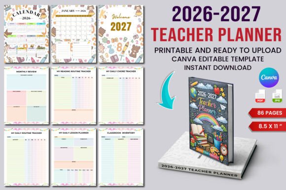 Download 2026–2027 Teacher Planner - 2027 Collection